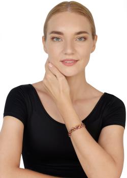 Coralline/Orange - Water Cascade bracelet - Konplott